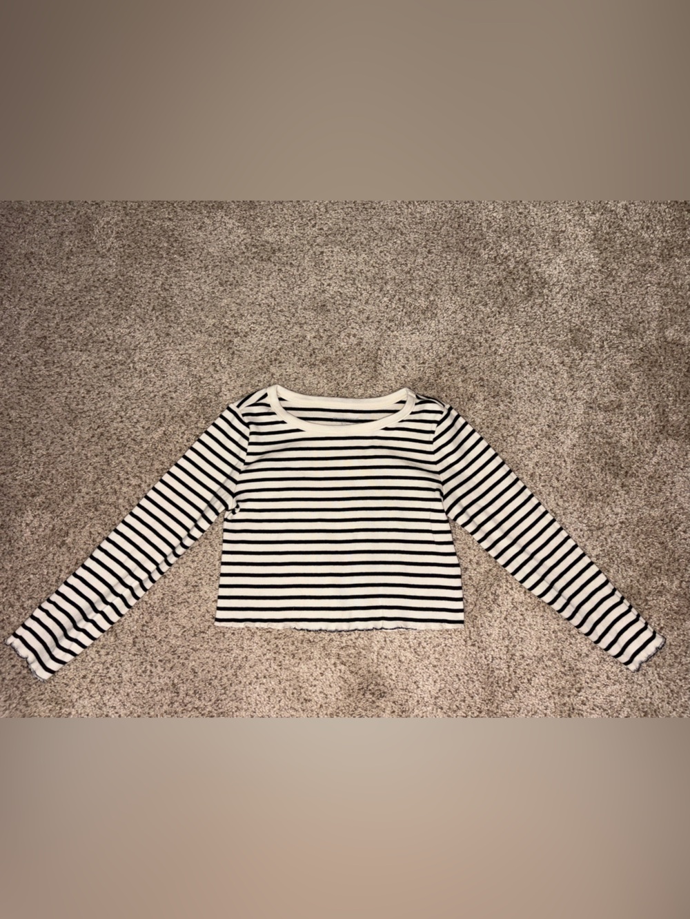 Girls 5T cropped long sleeve